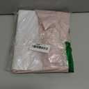 LANE LINEN 100% Organic Cotton Pillowcases - Standard Size and Crisp Cool Percale Weave Sleeping Pillow Covers Set of 2 - Dusty Rose