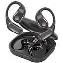 AI Translation Earbuds Real Time, 3-in-1 Translator Earbuds 164 Languages & Accents, Audifonos Traductores Inglés Español,Open Ear Wireless Headphones with Charging Case fit iOS & Android Black