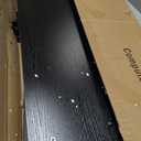 Portable Rolling Desk on Wheels Adjustable Height Desks for Small Spaces, 32" Computer Desk with Storage Shelves for Home Office Black