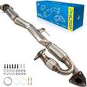 PHILTOP Rear Catalytic Converter Compatible with 2013-2019 Pathfinder/ JX35 3.5L, 2014-2016 QX60 3.5L - Replace# 54976, 643144, 41189 Direct-Fit Stainless Steel (EPA Compliant)