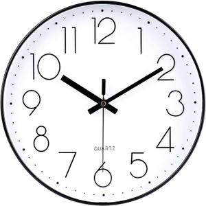 jomparis 16 Inch Large Wall Clock Modern Elegant Style for Living Room Office Kitchen Dining Room