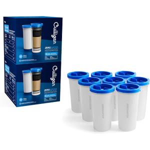Culligan with ZeroWater Technology Replacement Filter 8-Pack, 5-Stage Advanced Water Filter – IAPMO Certified to Reduce Lead, Total PFAS (Forever Chemicals), Mercury, Fluoride, and Chlorine