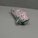 10M/32Ft Triangle Bunting Banner, 36 Pcs Cotton Fabric Flags Pennant Garlands for Birthday Party, Wedding, Baby Shower, Outdoor and Home Decorations (Pink)