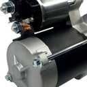 19612 New Starter Motor Compatible with Briggs & Stratton 845760 807383 Vanguard 32HP 35HP 36HP 37HP V-Twin Air Cooled Engine OE: SND0529 410-52156 845639 845640 809054 428000-0230 19612N