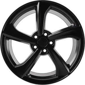 New Single 19 Inch 19x9.5 Inch 19" Aluminum Alloy Wheel Rims Fit for Tesla Model Y 2020 2021 2022 2023 2024 2025 2026, Direct Fit OEM Replacement Rim, 94271, Machined black