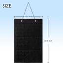 Collector Pin Board,Pin Collections Storage Holder,Enamel Pin Hanging Display Board,Pin Board For Pins Collection,Pin Holder Display For Wall,Enamel Pin Organizer Display Case(96 Slots,Black+Black)