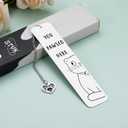Cat Owners Must Haves - National Pet Day Gift for Book Lover, Mothers Day Cat Mom Gifts for Women, Funny Cat Bookmarks for Book Lovers, Book Markers for Reading, Bookish Gifts for Nerds