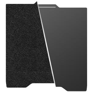 HzdaDeve I7 Build Plate for Creality SPARKX i7 Dual-Textured and Smooth PEI Plate Sheet 267x301MM Heated Bed Spring Steel Flexible Platform Black Board for 3D Printer Accessories (Black)