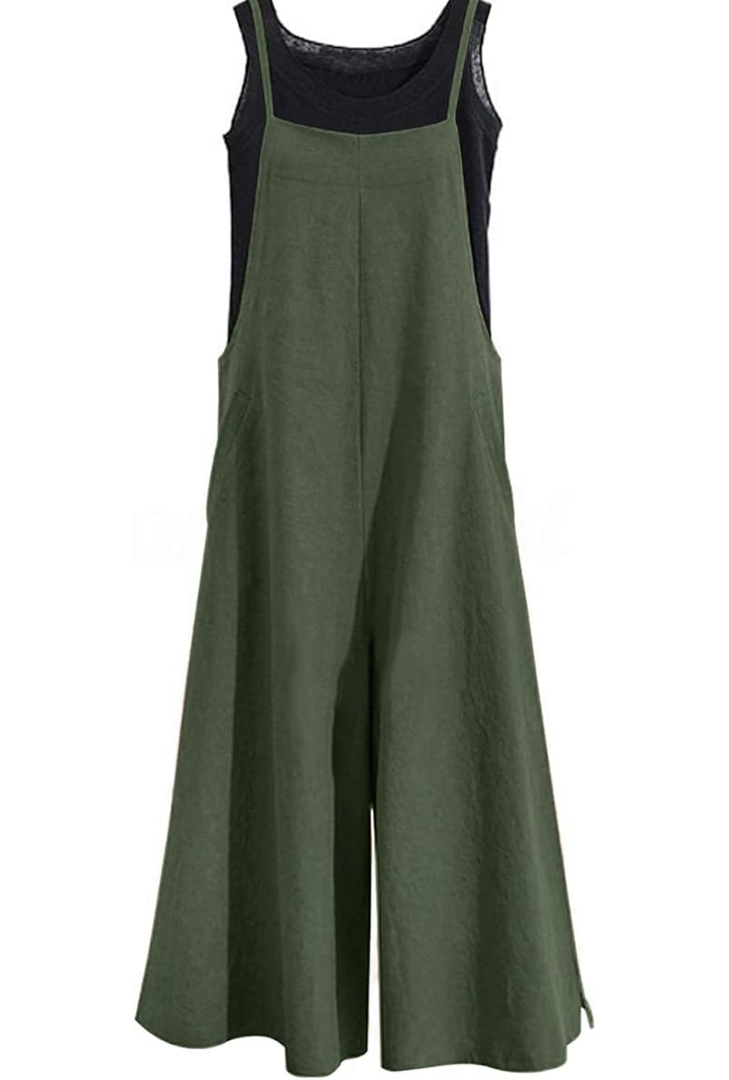 YESNO Women Casual Loose Long Bib Pants Wide Leg Jumpsuits Baggy Cotton Rompers Overalls with Pockets PZZTYP2 (L) YESNO Women Casual Loose Long Bib Pants Wide Leg Jumpsuits Baggy Cotton Rompers Overalls with Pockets PZZTYP2 (L)