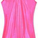Nymphperi Girls Gymnastics Leotards Toddler Sleeveless Tank Biketards Tumbling Dance Unitards for Kids Class Training