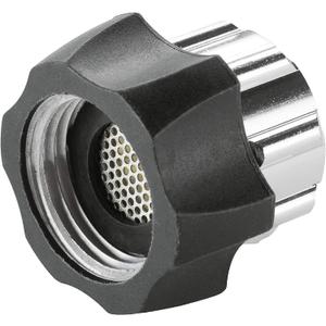 Karcher Universal Filtered Garden Hose Connector for Electric Pressure Washers, Black