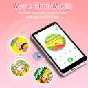 MP3 Player with Bluetooth and WiFi, 144GB Android 9.0, 4" Touch Screen, DGTenk Kids MP3 & MP4 Player for Spotify & Google Play, Parental Control, FM Radio, Long Battery Life for Travel & Gym, Blush-P