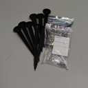 SUNVIE Christmas 12W RGB Color Changing Landscape Lights Low Voltage LED Landscape Lighting Remote Control Spotlight Waterproof Garden Pathway Christmas Decoration Outdoor, 8 Pack with Connector