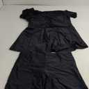 Fanuerg Women's Tankini Swimsuits Ruffled Flowy Tankini Tops with Boy Shorts Swimwear Tummy Control Two Piece Bathing Suits XL