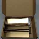 Peaha 30 Pack Kitchen Cabinet Handles 3 inch Champagne Bronze Pulls for Dresser Drawers Door Edge Finger Pull Hardware