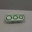 Ice Cube Tray for Tumbler Cup 30Oz-40Oz, 3 Pcs Silicone Cylinder Ice Mold with Lid and Bin for Freezer, Easy Fill and Release Ice Maker for Whiskey, Cocktail BPA-Free (Green, 40Oz)