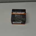 TIORIY Pull Down Spray Head Replacement - for Kitchen Faucet Sprayer Head with 15 Adapters, 3 Function Pull Out Faucet Spray Nozzle, Brushed Nickel