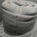 Cymula Pillow Top Mattress Topper Queen, Thick Queen Size Mattress Topper for Back Pain Sherpa Mattress Pillow Top Pad with Plush Fluffy Down Alternative Mattress Cover with 8-21" Deep Pocket, Grey