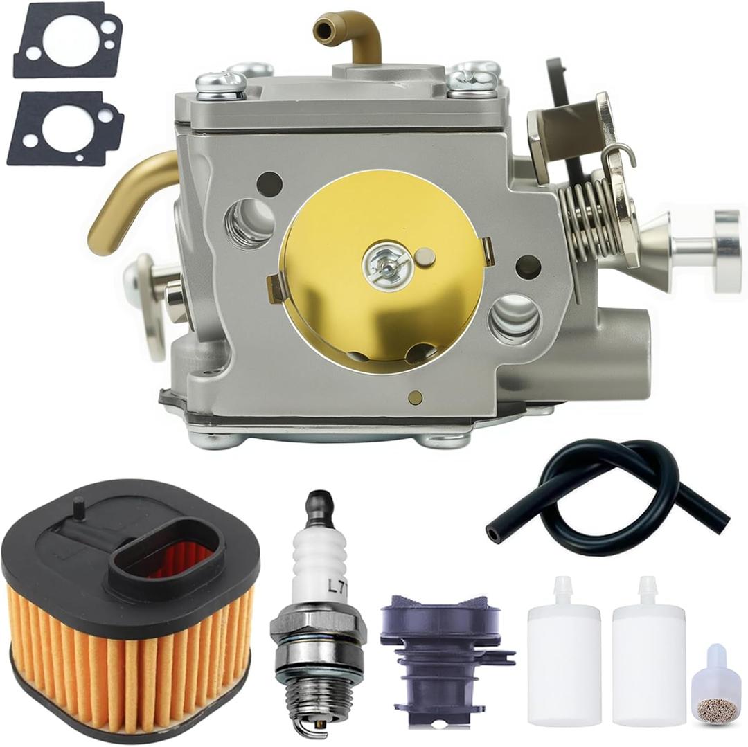 High Performance Carburetor Compatible With Husqvarna 365 372XP 372XP X-Torq Fit For Walbro RWJ-4 RWJ-4B For Jonsered CS2166 CS2172 Redmax GZ7100 Chainsaw Engine Replace OEM 531439701 581100701