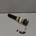 NearMoon Bathroom Sink Drain with Overflow, 304 Stainless Steel Pop up Drain with Detachable Strainer Basket, Anti-Clogging Hair Catcher Assembly Stopper Vessel Sink (Brushed Nickel)