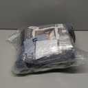 LOVQUE Bedding Duvet Cover Queen Size, 100% Washed Cotton Linen Like Natural Bedding Set with Zipper Closure (No Comforter), 90x90, Black