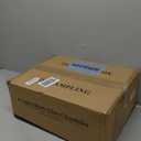 6-Light Black Modern Farmhouse Chandelier for Dining Room Ceiling Light Fixture with Clear Glass Shades, Adjustable Hanging Industrial Pendant Lighting for Living Room Kitchen Island Bedroom Entryway