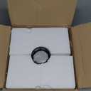 Industrial Pendant Lights Kitchen Island Black 8.7", Hanging Light Fixtures with Clear Glass and Metal Cage, Farmhouse Kitchen Pendant Light for Dining Room, Bedroom, Living Room