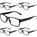 Gaoye Professional Reading Glasses for All Day - Computer Readers with Blue Light Protection - Value 5 Pack