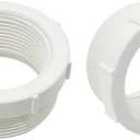 Fitvell 2" Male x 1-1/2" Female Threaded Reducer Bushing for PVC Pipe Fitting (Pack of 2)