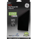 General Electric Flat Panel Indoor HDTV Antenna, 40-mile Range, VHF 1080P 4K, Black, 48283