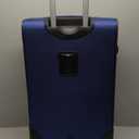 SwissGear Sion Softside Expandable Luggage, Blue, Checked-Medium 25-Inch