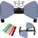 Relife Waist Twister Machine Exercise, Ab Twist Board With Digital Monitor, 20db Quiet, 300lb Capacity Anti-Slip Base For Home Gym, Belly Fat Workout For Women & Men (gray)