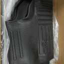 KUST Floor Mats Bed Mat Set for 2017-2024 Nissan Titan, 2016-2024 Titan XD Crew Cab, 5.6FT Truck Bed Liner All Weather TPE Rubber High Edge Heavy Duty