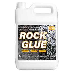 Rock Glue for Landscaping,Pet &Plants Safe Mulch Glue for Rocks,1 Gallon Lockscape Rock Binder for Pea Gravel/Pebbles/Stones, Long-Lasting Easihold Gravel Binder & Granite Stabilizer