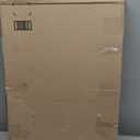 POPFLY 304 Stainless Steel Kitchen Sink Grid Protector, 25-3/16"  12-1/2" Sink Bottom Grate with Rear Drain for Single Bowl Kitchen Sinks, Scratch & Noise Protection, PF602718UWG24