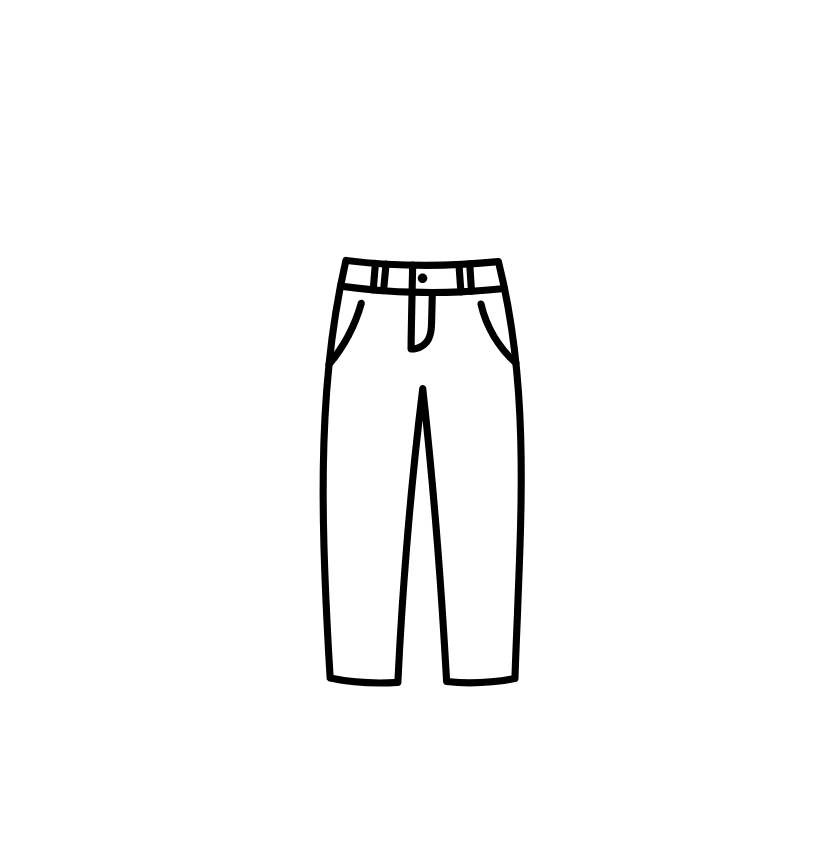 Jeans Pull-On Belted Ankle Length Jogger Pants, Size M