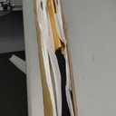 BAMBOOHOMIE Bamboo Luggage Rack for Guest Room, Wide Suitcase Stand with Storage Shelf, Folding Luggage Stand Holder for Bedroom Hotel, 26.77" Thickened Luggage Rack for Suitcases, Brown