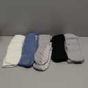 5 Pairs Fuzzy Socks with Grips for Women, Non Slip Cozy Fluffy Soft Socks, Winter Sleep Slipper Hospital