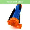 Replacement Parts for Shark AI AV2501S AV2511AE AV2610WA AV2501AE RV2502AE RV2400WD RV2610WD AV2310AE RV2310AE UR250BEOUS UR2500SR rv2410wd AI Ultra 2- in-1 Robot Vacuum, 4 Pack Main Brush