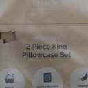 King Pillow Cases Set of 2 - Hotel Quality Queen Pillowcase Covers - Ultra-Soft, Comfortable, Cozy Bedding for Women, Men, Kids & Teens - Wrinkle Free & Machine Washable - White (No Pillows Included)