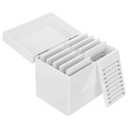Acrylic Eyelash Storage Box, 10 Layers False Eyelashes Glue Pallet Holder Display Grafting Eye lashes Extension Close-Packed Display with 10 Pallets Makeup Organizer