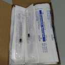 50 Pcs 1ml Syringes with Caps Oral Dispenser Individually Sterile Warpped for Medicine Dropper, Colostrum Collect Feeding Pets, Liquid