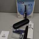 Oral-B Rechargeable Electric Toothbrush, iO3 Limited Deep Clean, 3 Cleaning Modes, Visual Pressure Sensor to Protect Gums, 2 Brush Heads, Travel Case, Black (1 Count (Pack of 1)