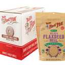 Bob's Red Mill Organic Golden Flaxseed Meal, 16oz (Pack of 4) - Non GMO, Vegan, Paleo Friendly, Keto Friendly, Kosher (EXP 05/21/26)