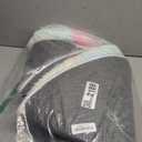 Amdrebio Rainbow Fluffy Round Rug 4Ft Kids Rugs for Girls Bedroom, Unicorn Room Decor, Colorful Pastel Shag Carpet for Preppy Dorm, Soft Cute Fuzzy Kawaii Circle Area Rugs for Baby Nursery, Playroom