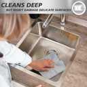 30pcs Non-Scratch Steel Wire Dishcloths, Reusable Multipurpose Wire Dishwashing Rags, Heavy Duty Stainless Steel Scrubber Cloths for Kitchen Cleaning, Dishes, Sinks, Non-Stick Pans and Cookware