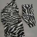 Zebra Stripe Rollator Seat Cushion Back Bar Cover Set Rollator Walker Seat Back Covers Stretchy Rollator Walker Accessories