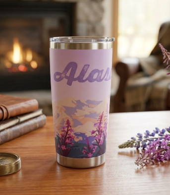 Alaska Tumbler 16 oz (Purple)