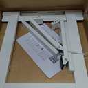 Air Conditioner Bracket,Air Conditioner Support Bracket,No Drilling and No Tools Required, Heavy Duty Steel Construction Holds Up to 200 lbs, with Installation Instruction Manual