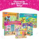 Imagimake Window Art Unicorn | Stained Glass Kit | Unicorn Girls Toys Age 6-8 | 6 Year Old Girl Birthday Gift | Art and Crafts for Girls 8-12 | DIY Suncatcher Kit for 5,6,7,8,9,10,11,12 Year Old Kids